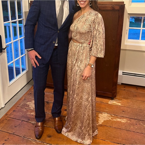 L’AGENCE Fontana Cobra Maxi Dress - Picture 3 of 4